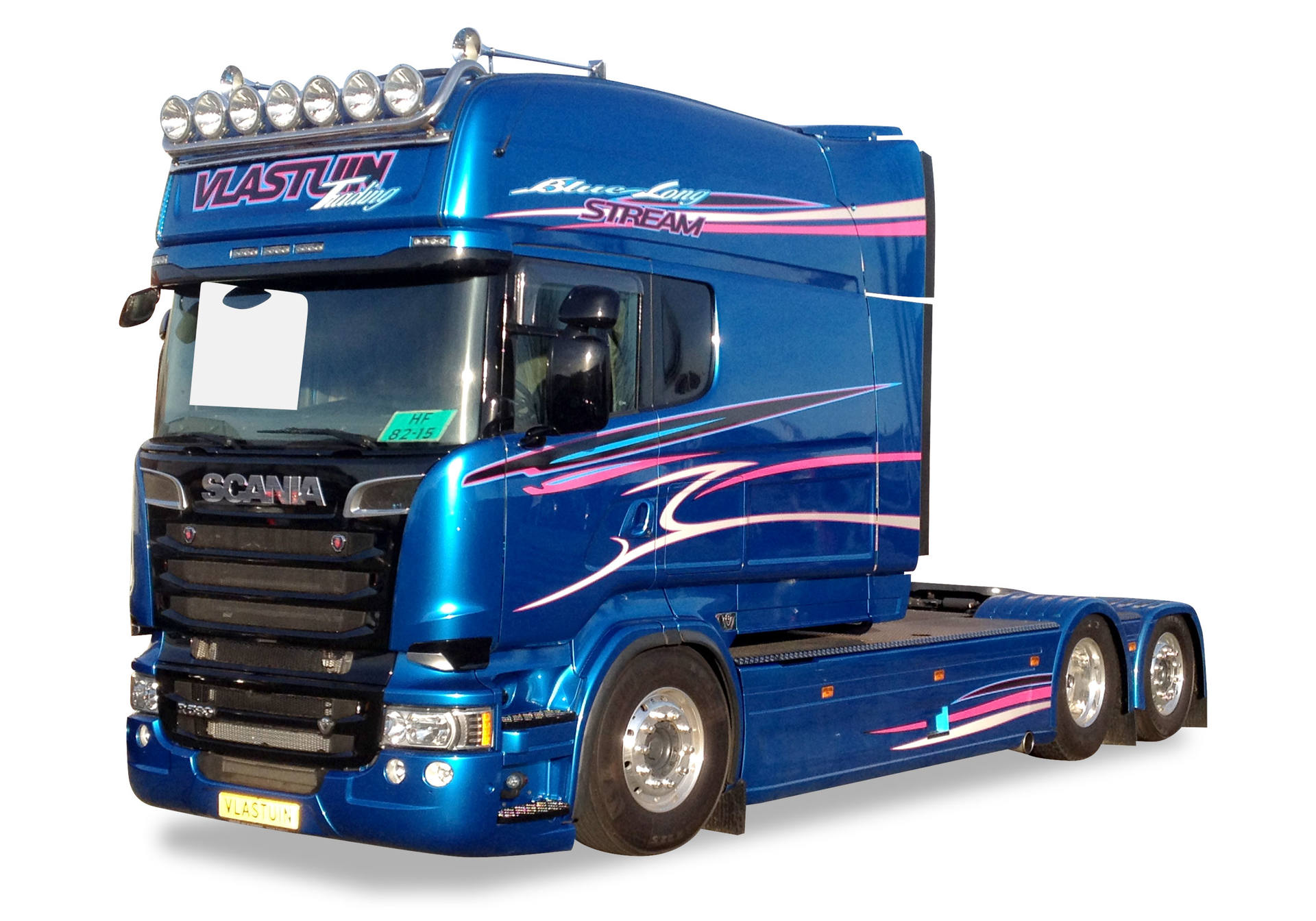 TBP Scania R Bluestream Longline 6x4 rigid tractor