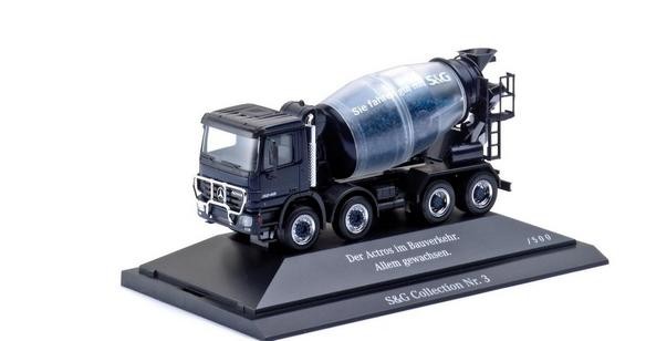 Mercedes-Benz Actros S '02 concrete mixer