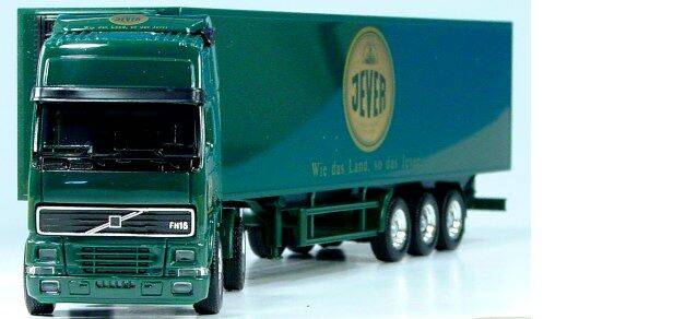 Volvo FH XL Refrigerated box semitailer "Jever Pils"