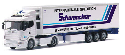 Scania 124 hl Euro cooler saddle train 2A/3A