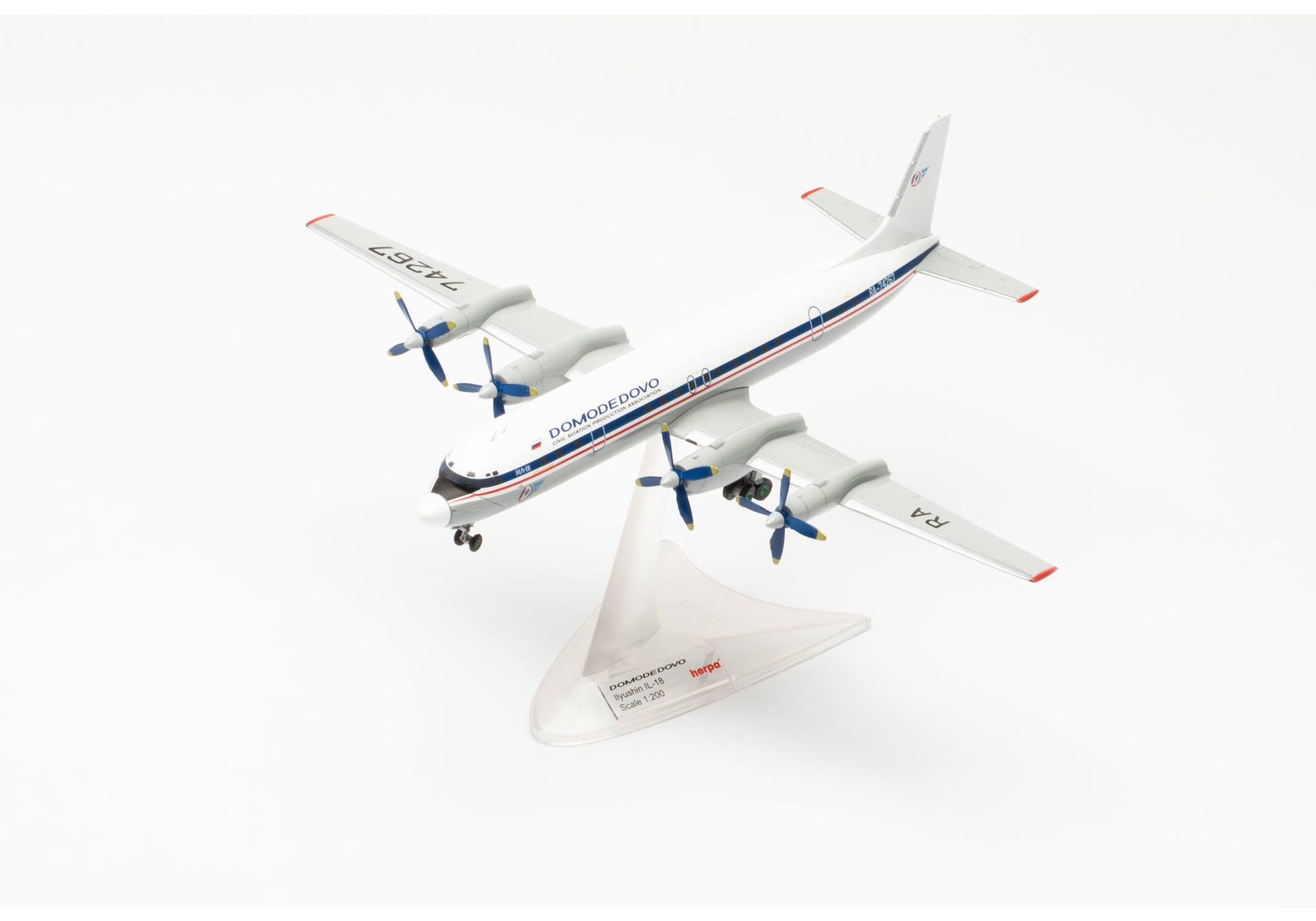 Domodedovo Airlines Ilyushin IL-18 – RA-74267