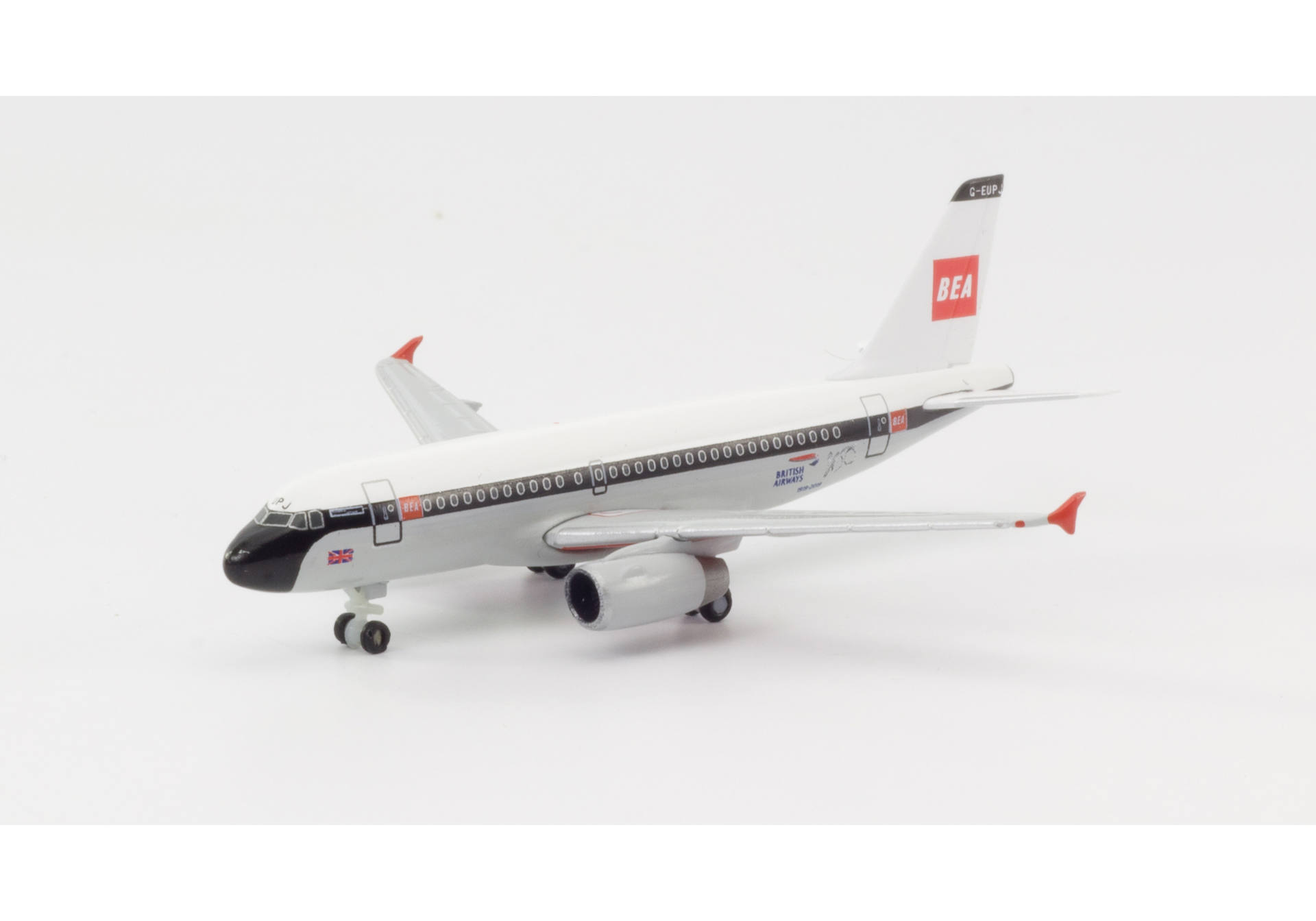British Airways Airbus A319 "100th" BEA design