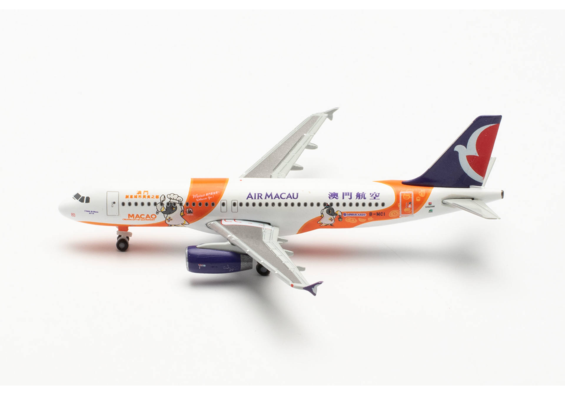 Air Macau Airbus A320 “Macau welcomes you” – B-MCI “Cidade de Macau”