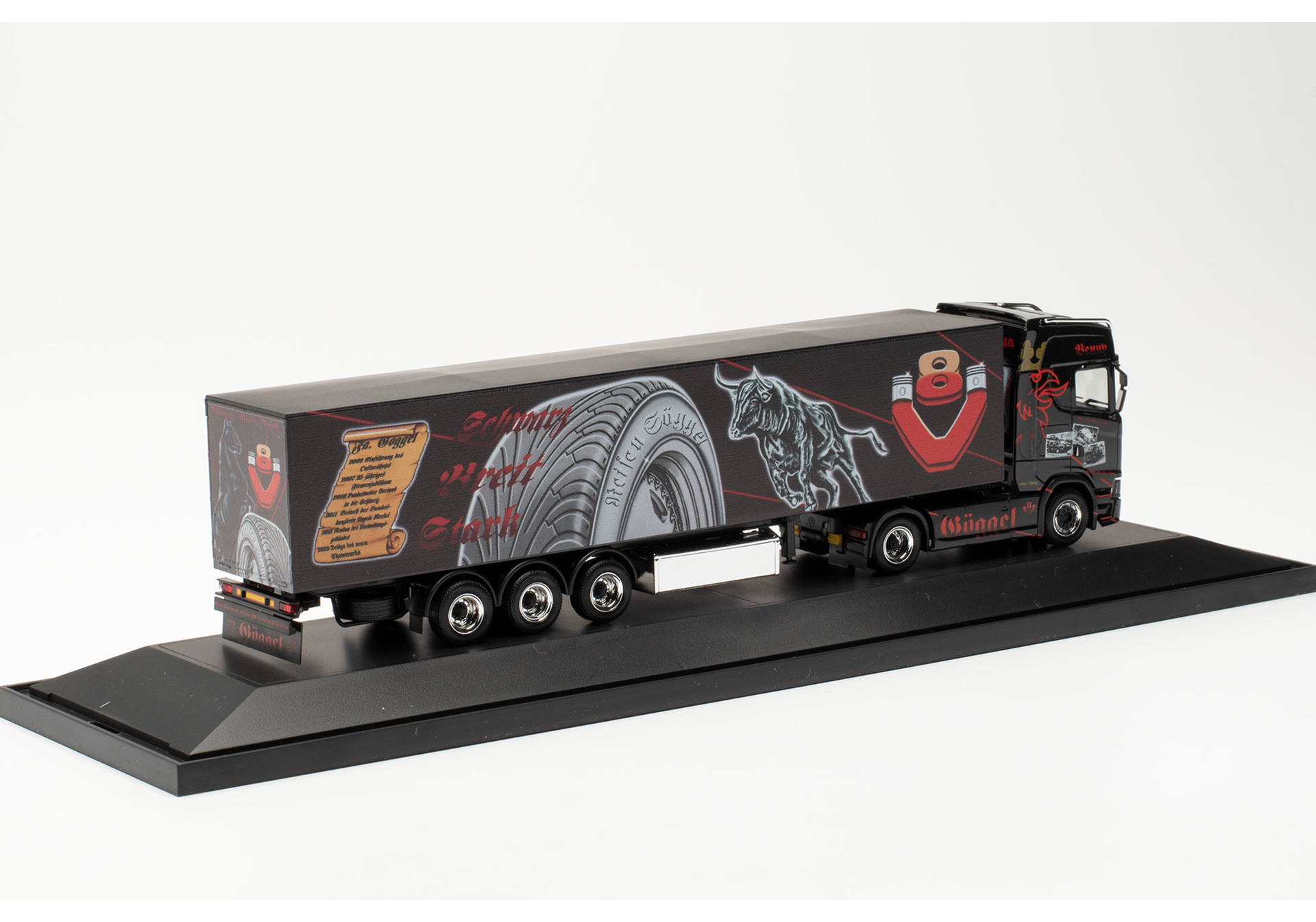 Scania CS 20 HD Schubboden-Sattelzug „Reifen Göggel“