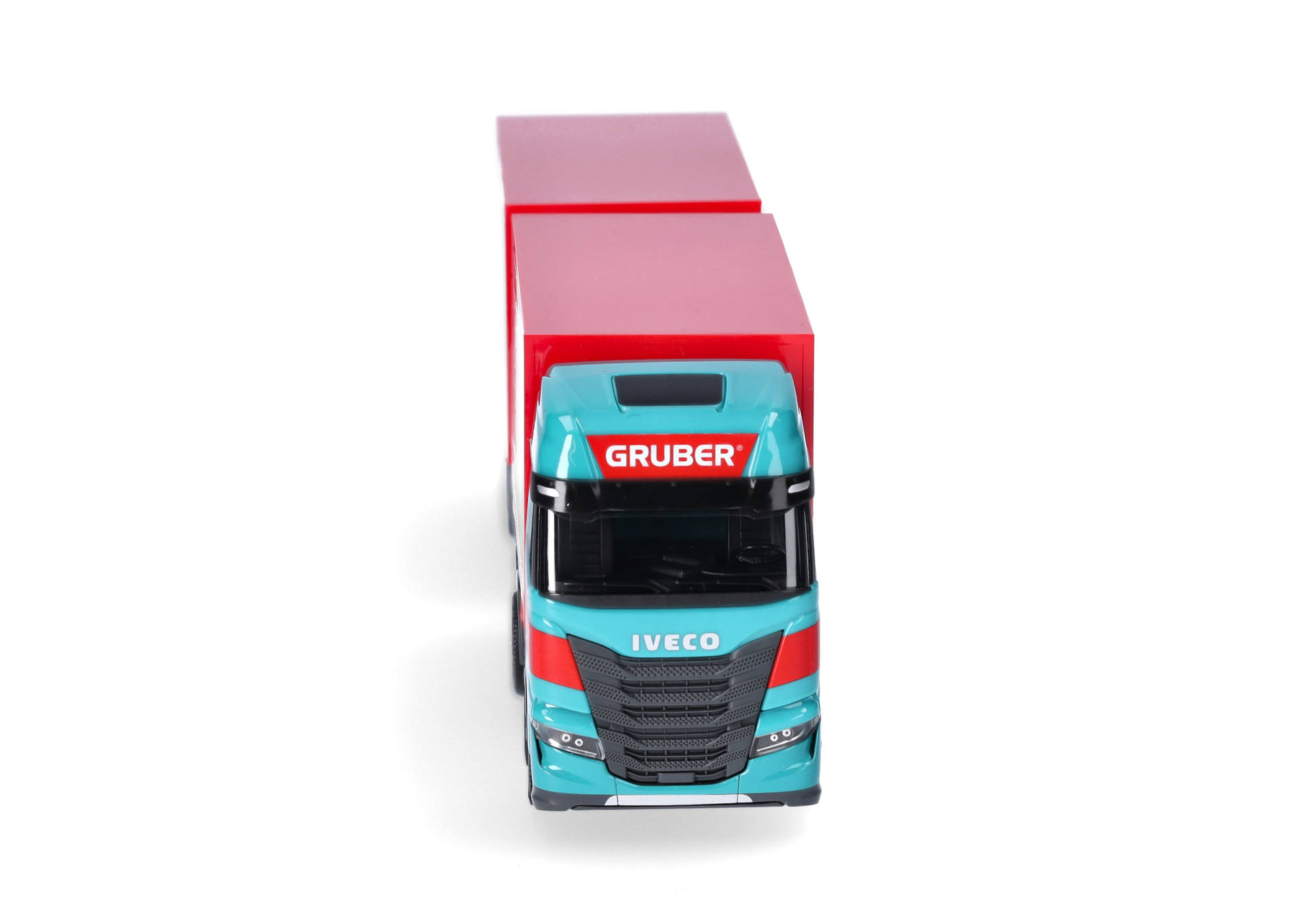 Iveco S-Way Wechselkoffer-Hängerzug "Gruber Logistics" (Italien/Bozen)