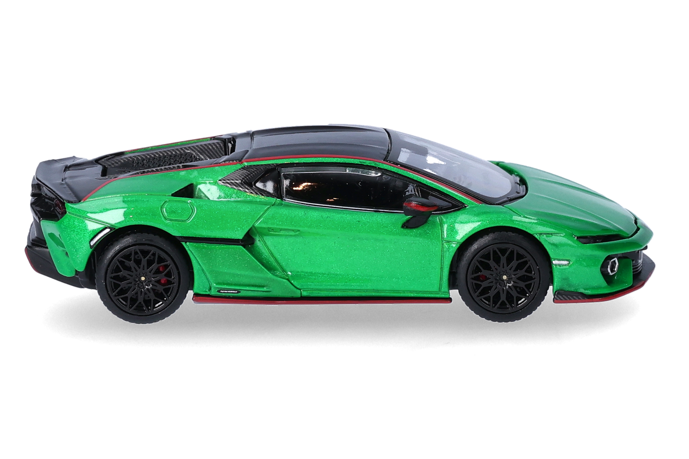 sports car, green color, two-tone, convertible, shiny finish