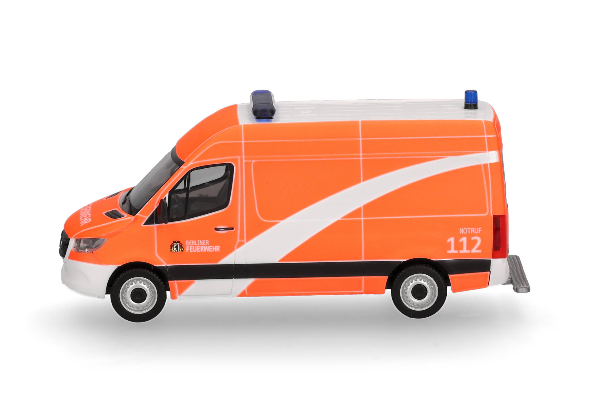 ambulance, emergency vehicle, orange, van, sirens