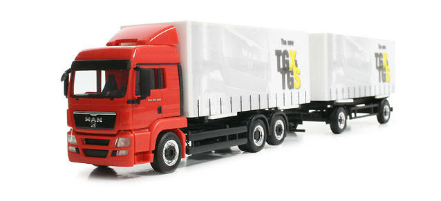 MAN TGS LX curtain canvas trailer "MAN"