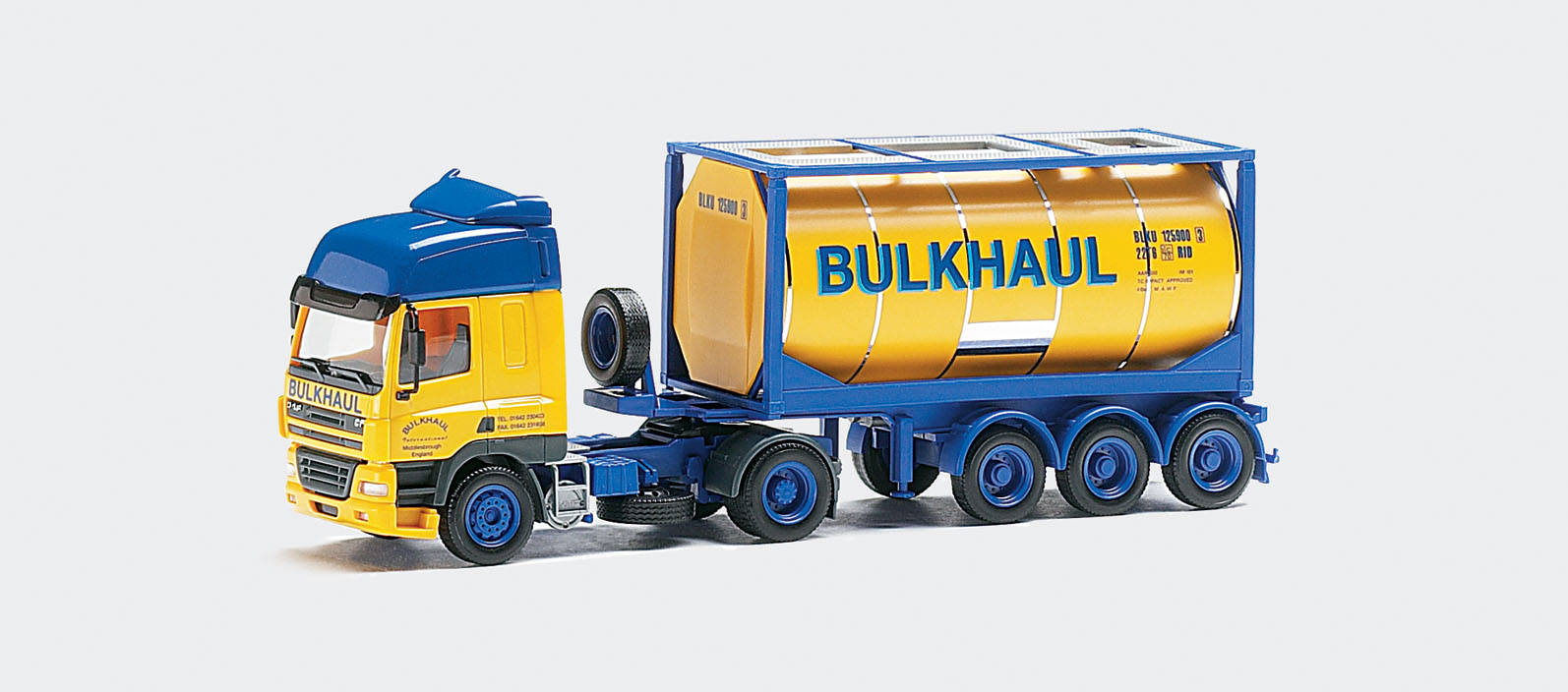 DAF CF 20ft. Tank bulk container semitrailer "Bulkhaul"