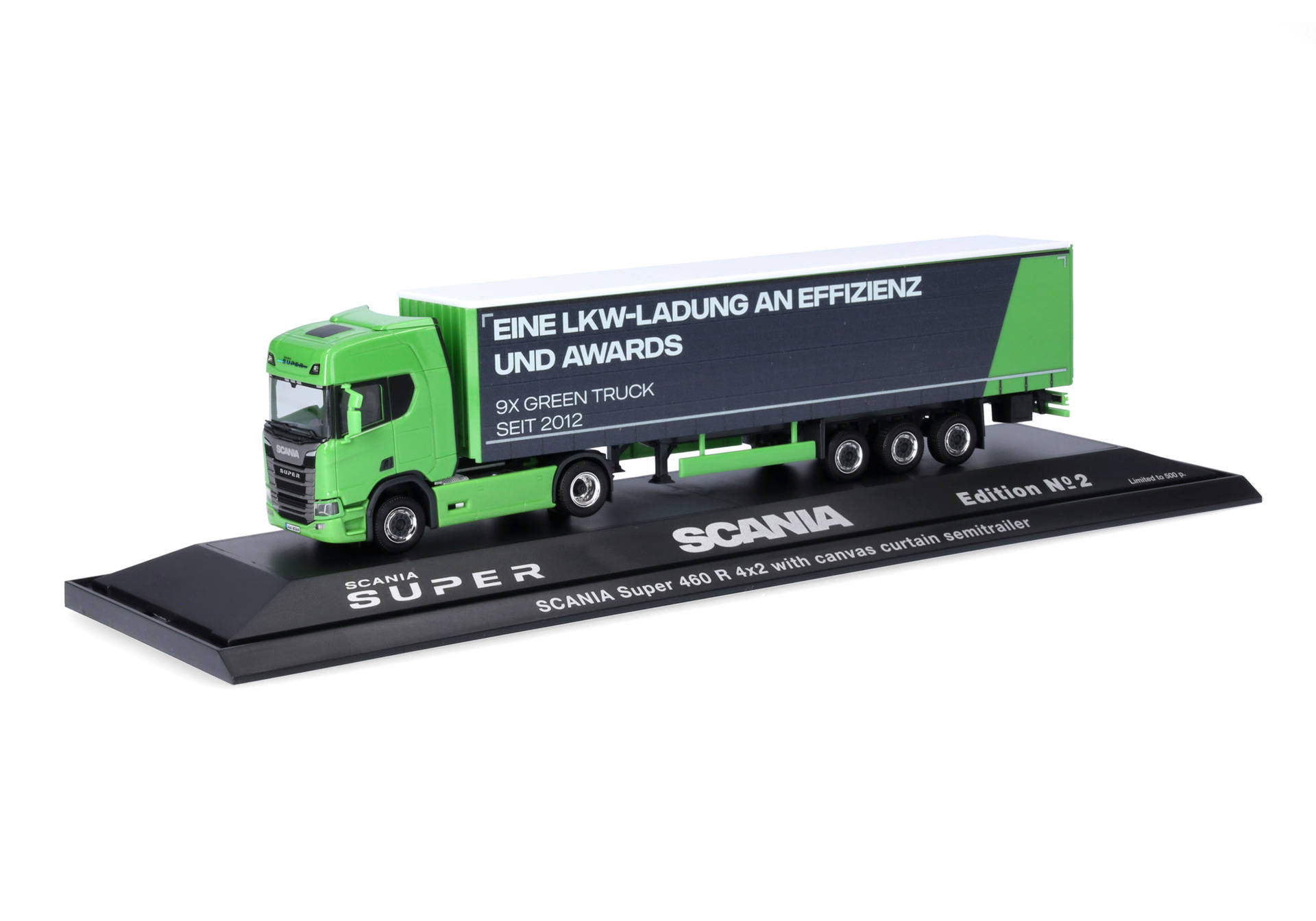 Scania CR 20 HD curtain canvas semitrailer "Scania/IAA 2024