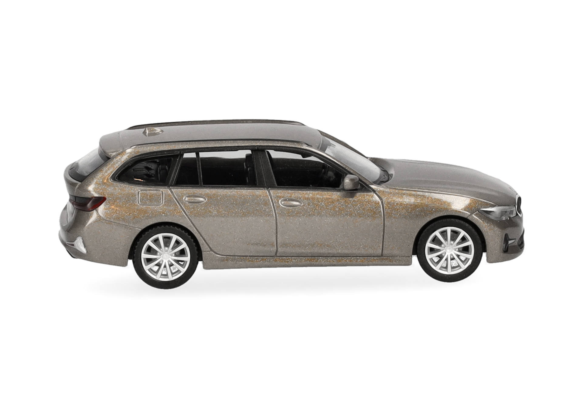car, sedan, model car, glitter, gold/silver color