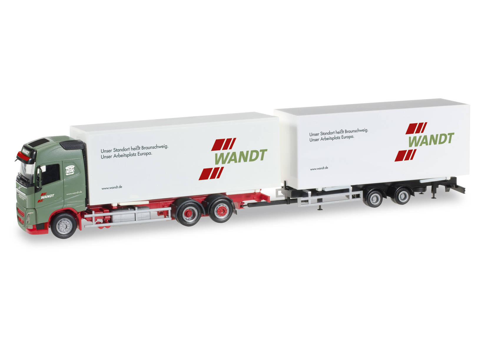 Volvo FH GL bulk volume trailer "Wandt"