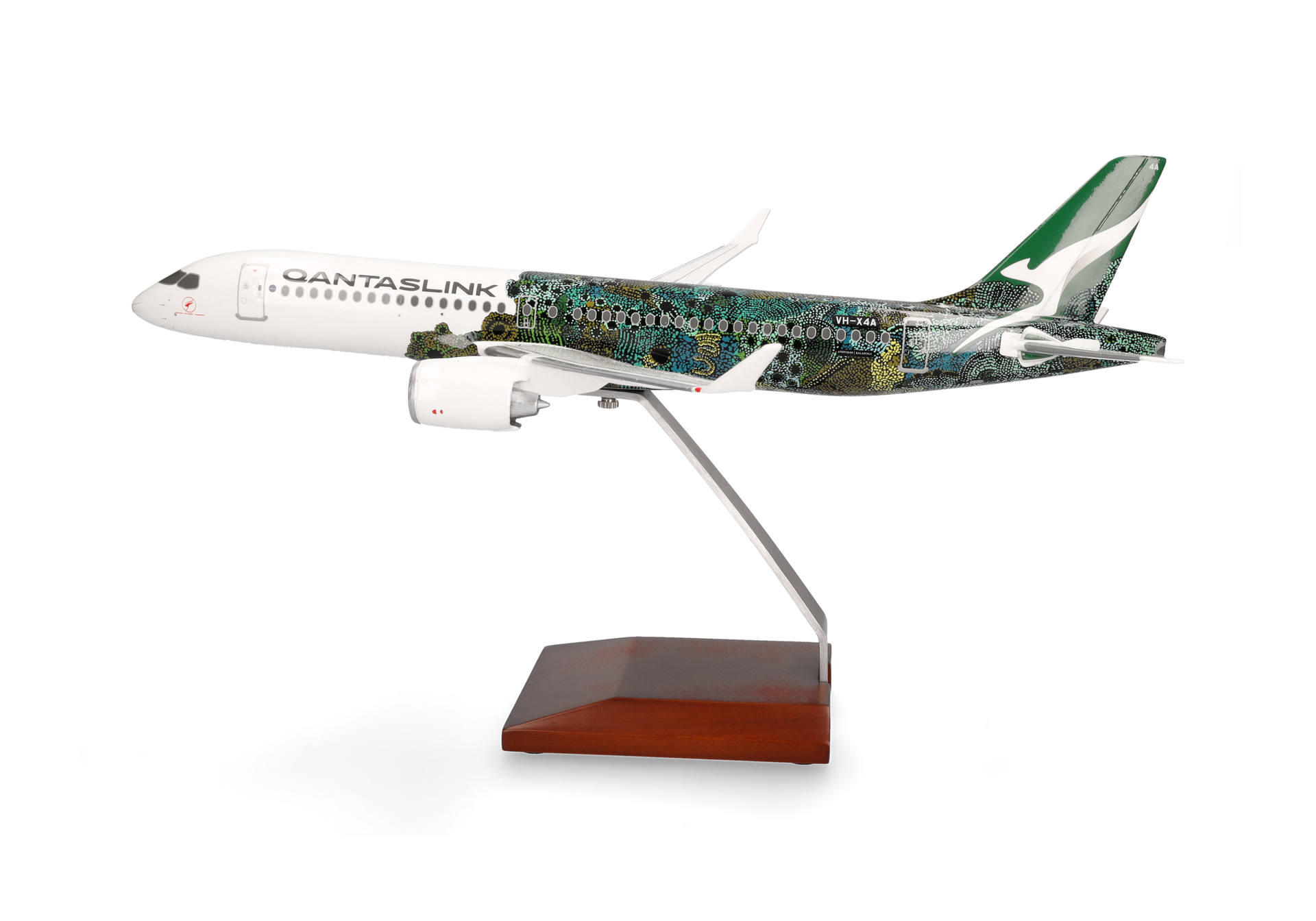 QantasLink Airbus A220-300 - VH-X4A - Flying Art Series / Minyma Kutjara Tjukurpa