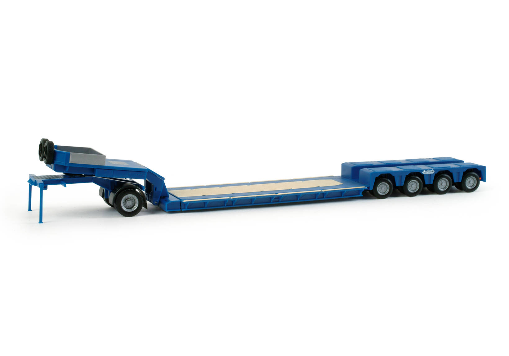 Nooteboom pendular x trailer with jeep dolly