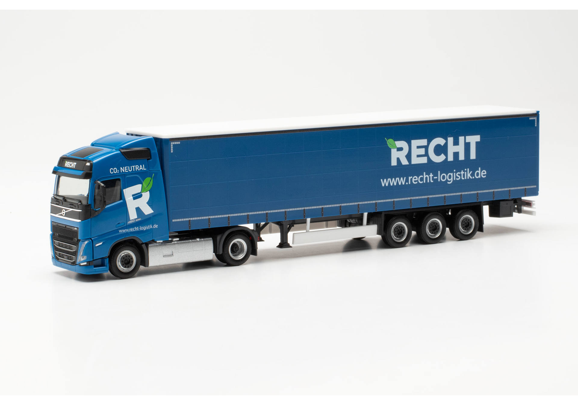Volvo FH GL 2020 Gardinenplanen-Sattelzug "Recht Logistik"