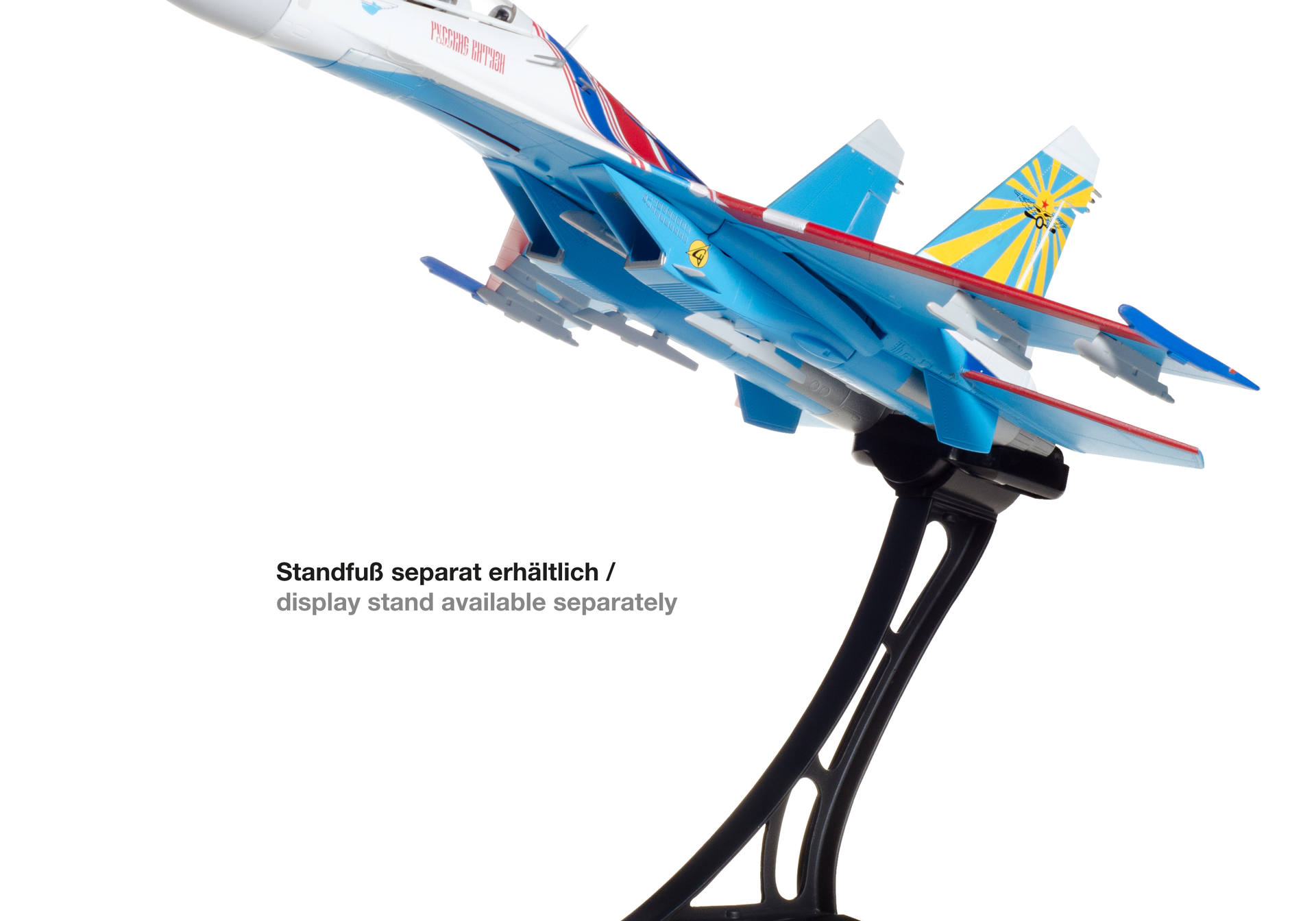 Russian Knights Aerobatic Demo Team Sukhoi SU-27UB - 237th Aviation Technology Demonstration Center
