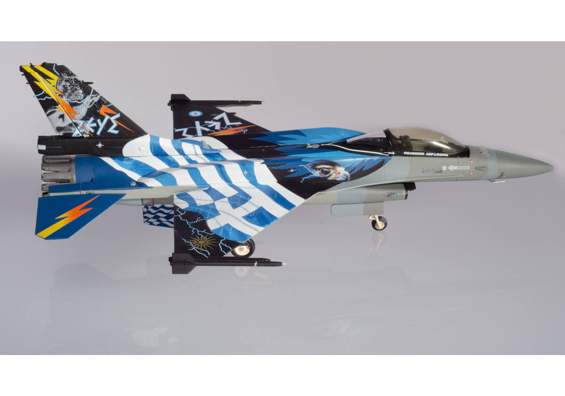 Hellenic Air Force Lockheed Martin F-16C (Block 52) - Zeus Demo Team - 340 Mira "Fox" (Aleppou), Soúda Air Base