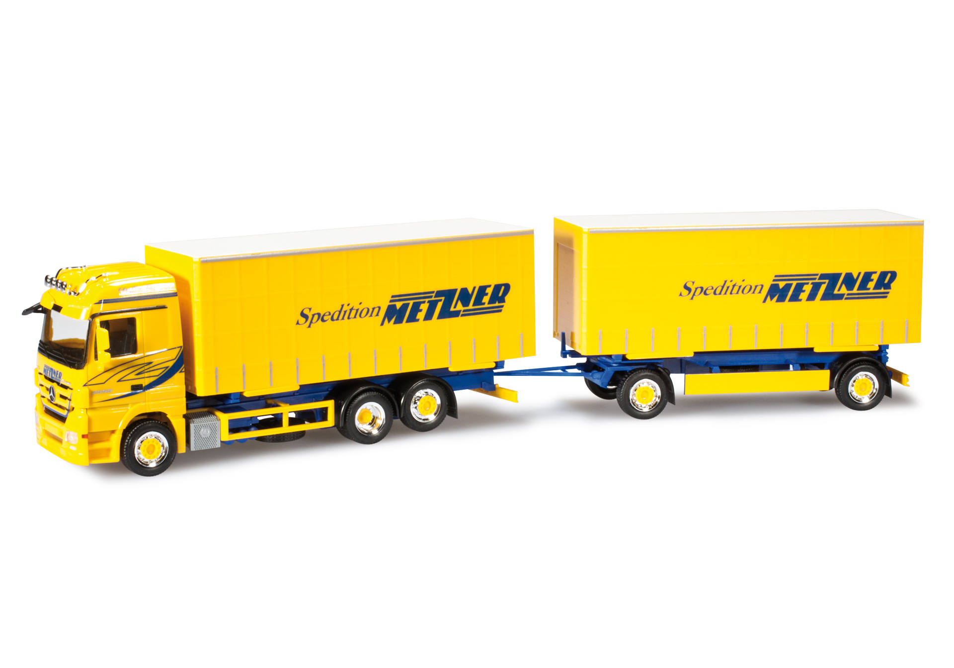 Mercedes-Benz Actros LH interchangeable trailer "Metzner"