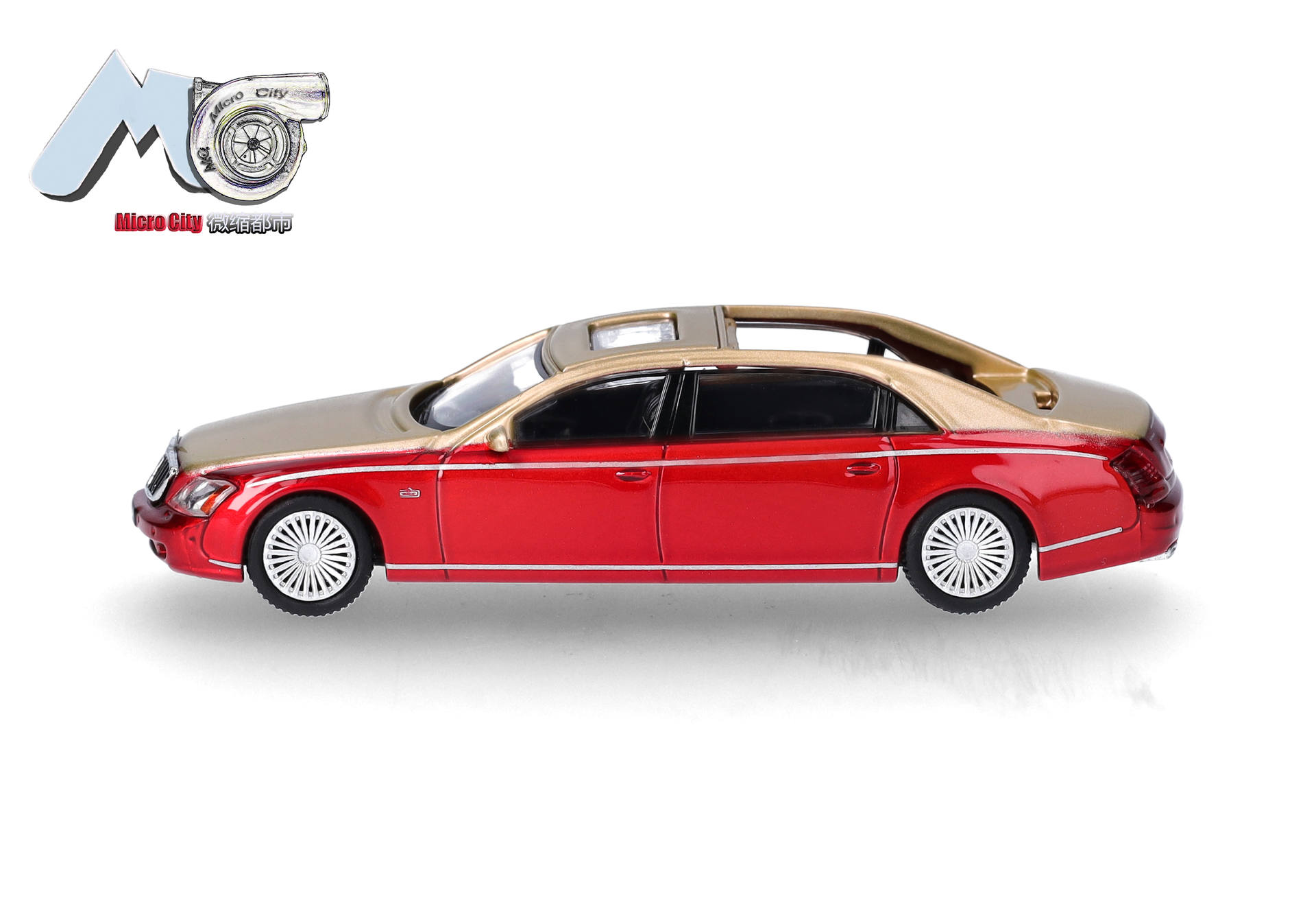MicroCity: Maybach 62S, red/gold (2002-2013)