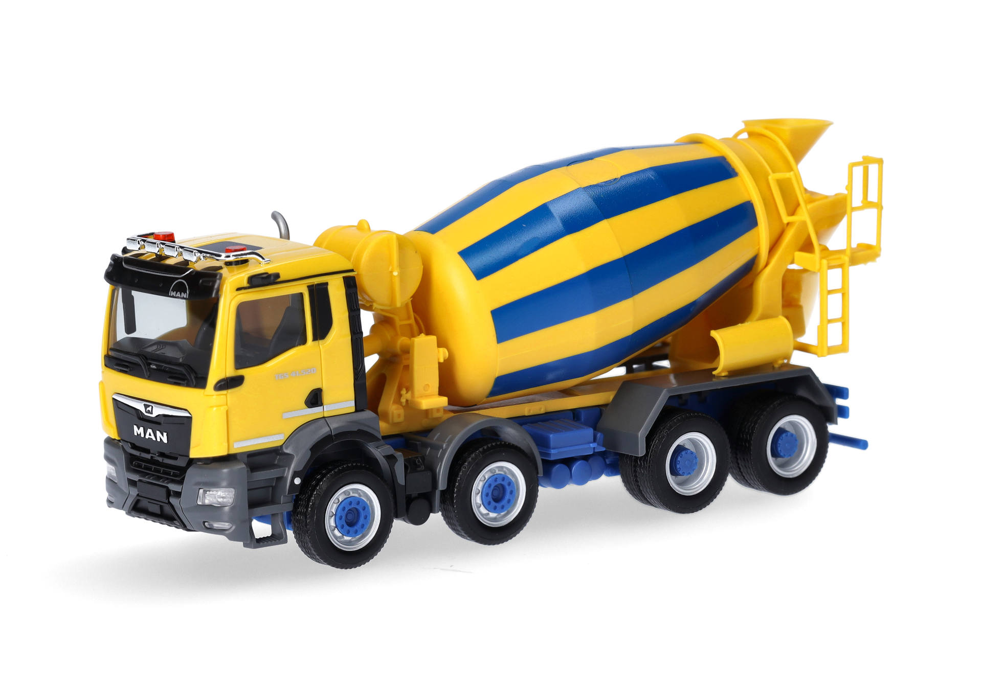 MAN TGS NN concrete mixer truck 4axles, yellow "MAN Truck & bus SE"
