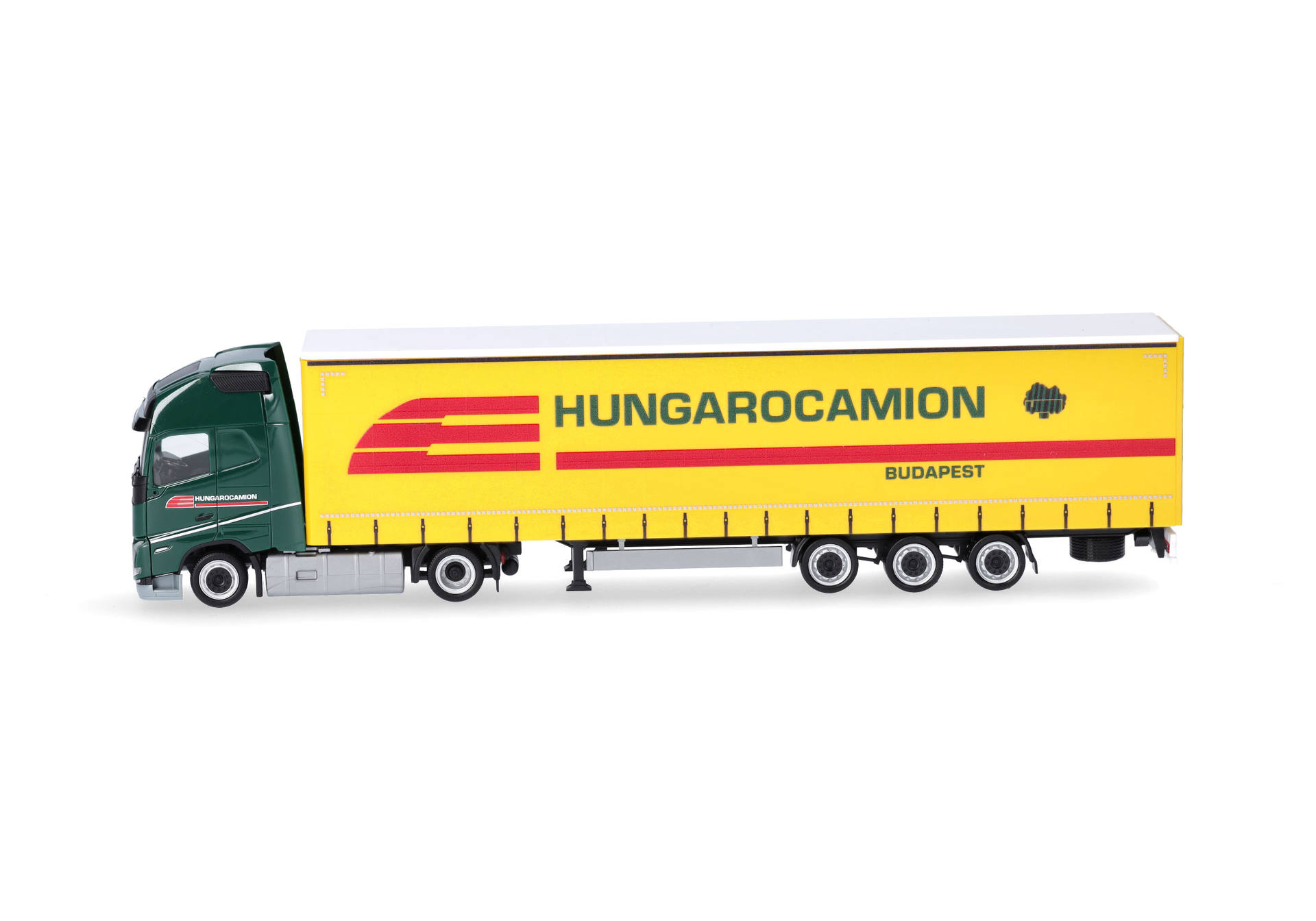 Volvo FH Gl. XL 2020 Gardinenplanen-Sattelzug "Hungarocamion" (Ungarn / Budapest)