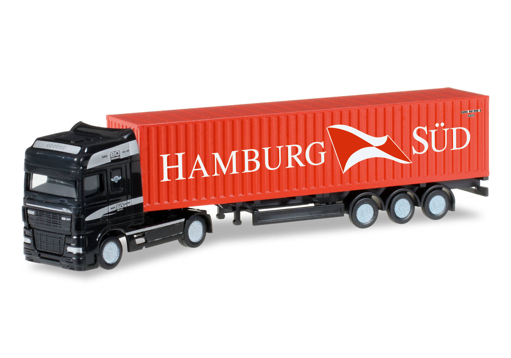 DAF XF SSC Container-Sattelzug "Hamburg Süd"
