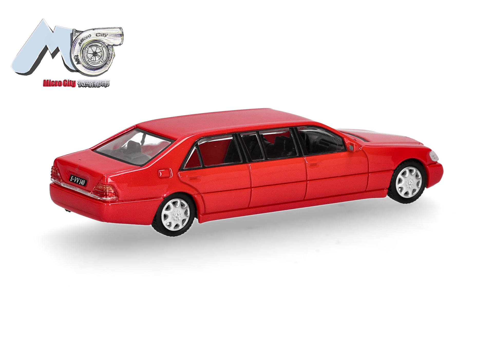 MicroCity: Mercedes-Benz S600 Pullman, red