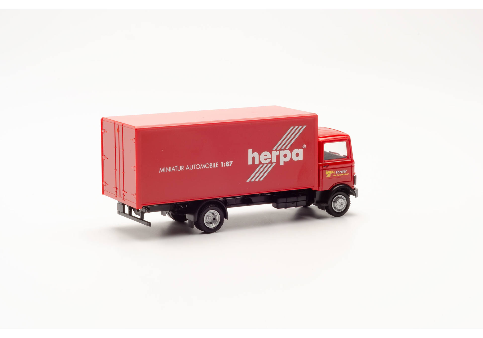 Mercedes-Benz 813 Koffer-LKW "Herpa Motorsport 1989 / Tauber Motorsport´"
