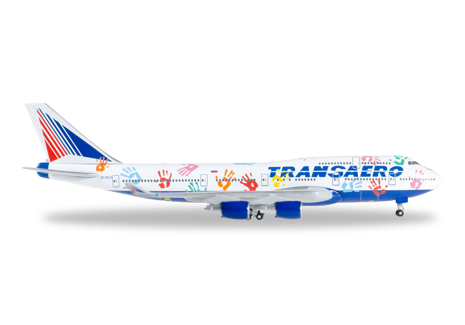 Transaero Airlines Boeing 747-400 "Flight of Hope"