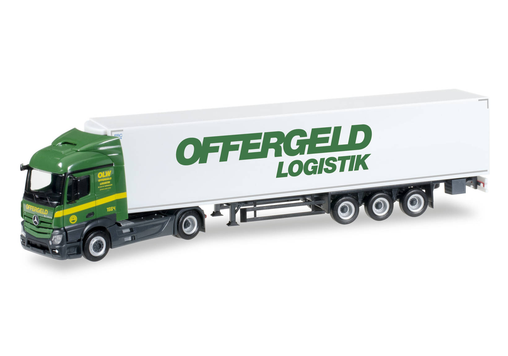 Mercedes-Benz Actros Streamspace refrigerated box semitrailer "Offergeld"