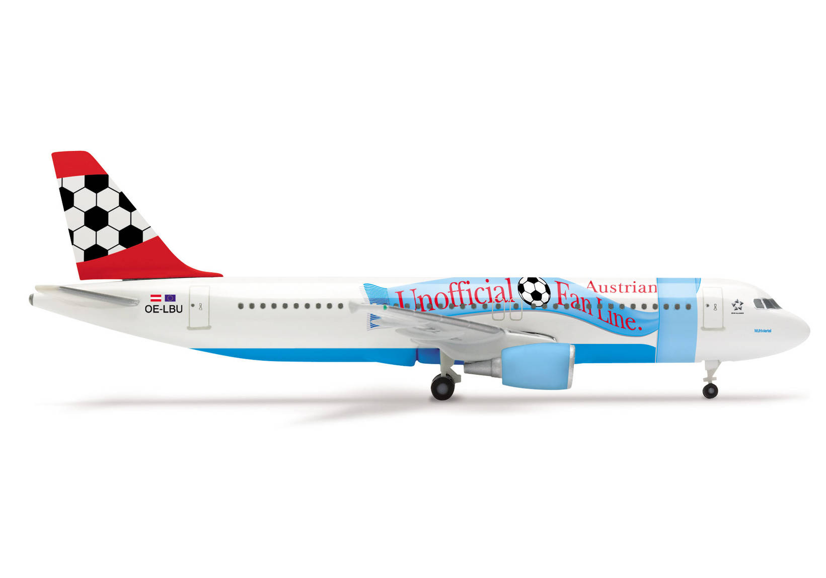 Austrian Airlines Airbus A320 "EM 2008"