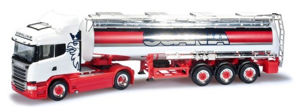 Scania R´13 Streamline Highline Tank Saddle Train 2a/3a