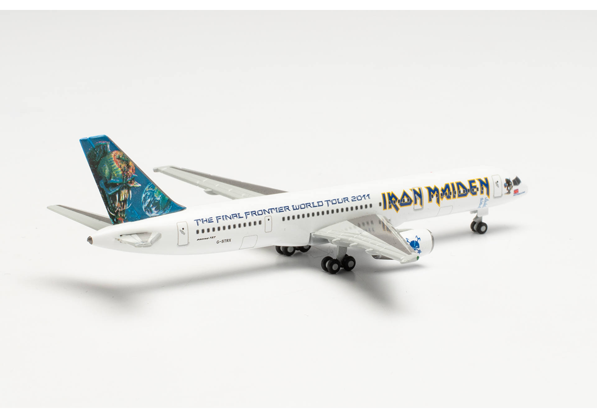 Iron Maiden (Astraeus) Boeing 757-200 “Ed Force One” - The Final Frontier World Tour 2011 – G-STRX