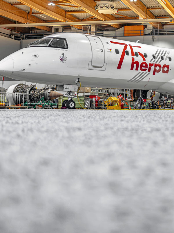 Jubiläums-Flugzeugdesign