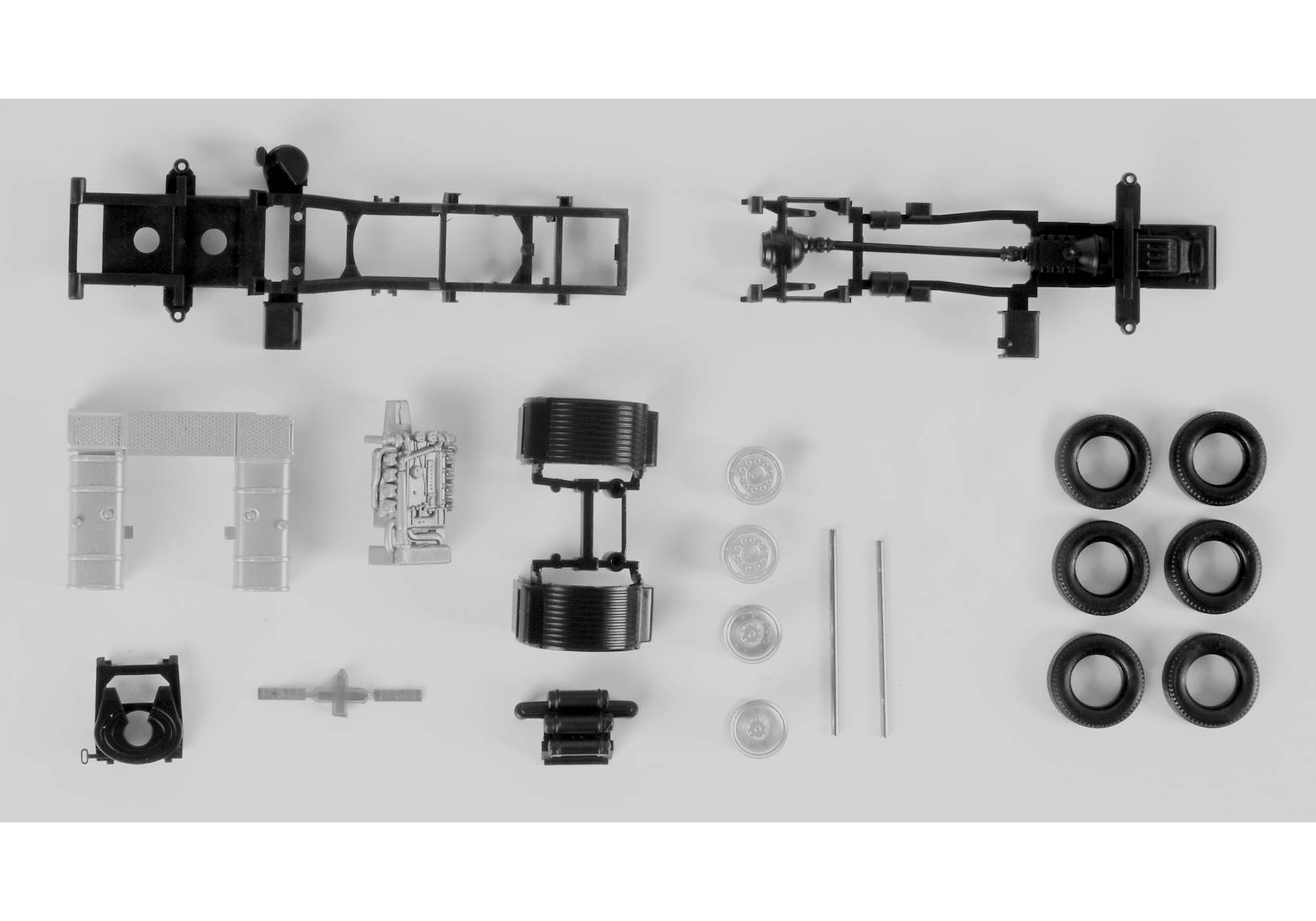 Zugmaschinen-Fahrgestell Mercedes-Benz Actros 02 (medi) 2-achs Inhalt: 2 Stück