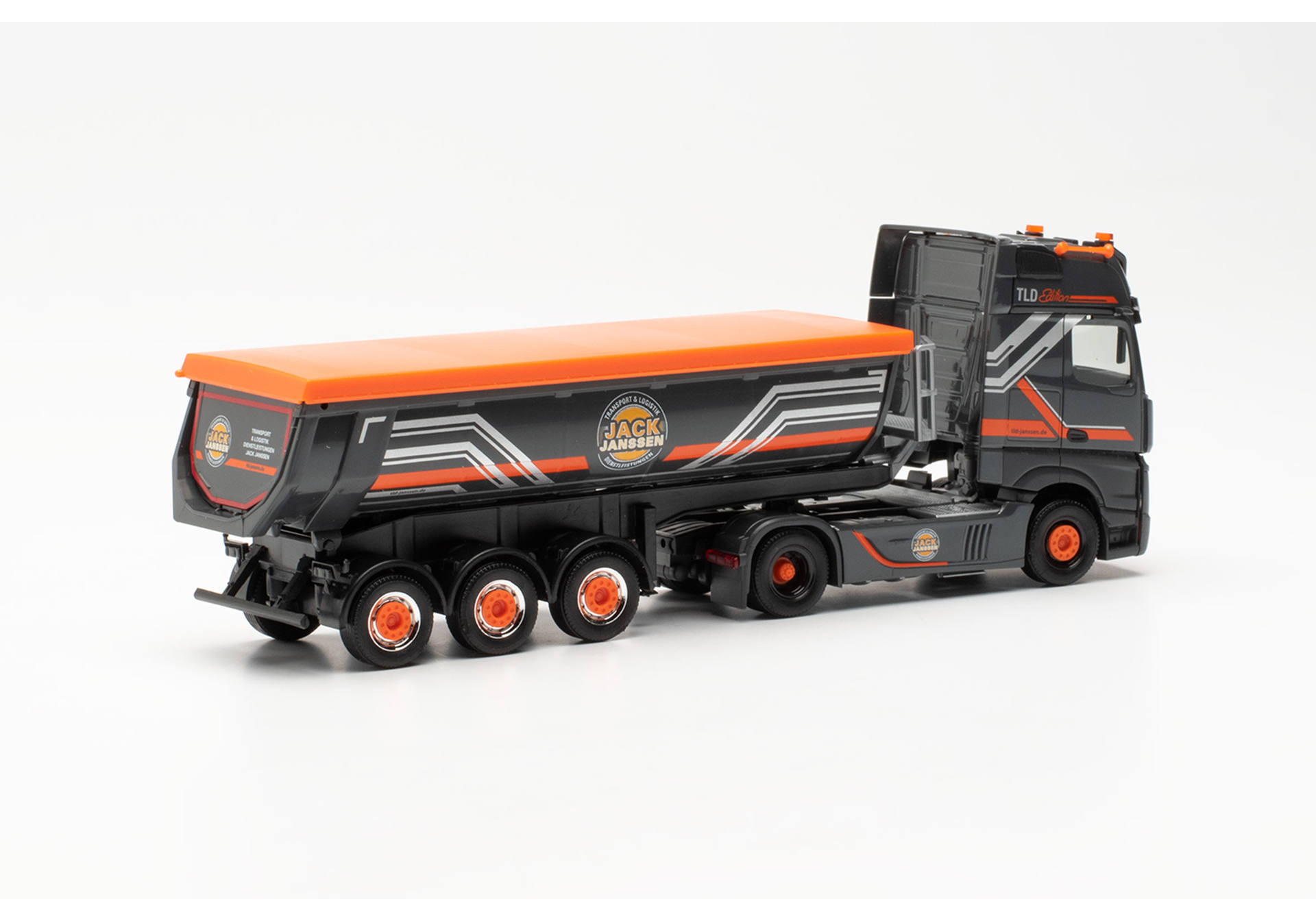 Mercedes-Benz Actros `18 Gigaspace Rundmulden-Sattelzug „Jack Janssen“ (Niedersachsen/Rhede)