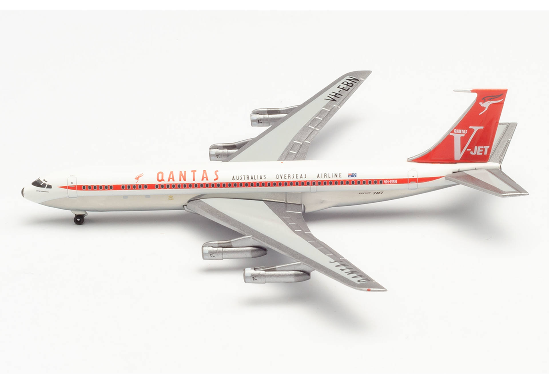 Qantas Boeing 707-320C „V-Jet“- Centenary Series "City of Parramatta"
