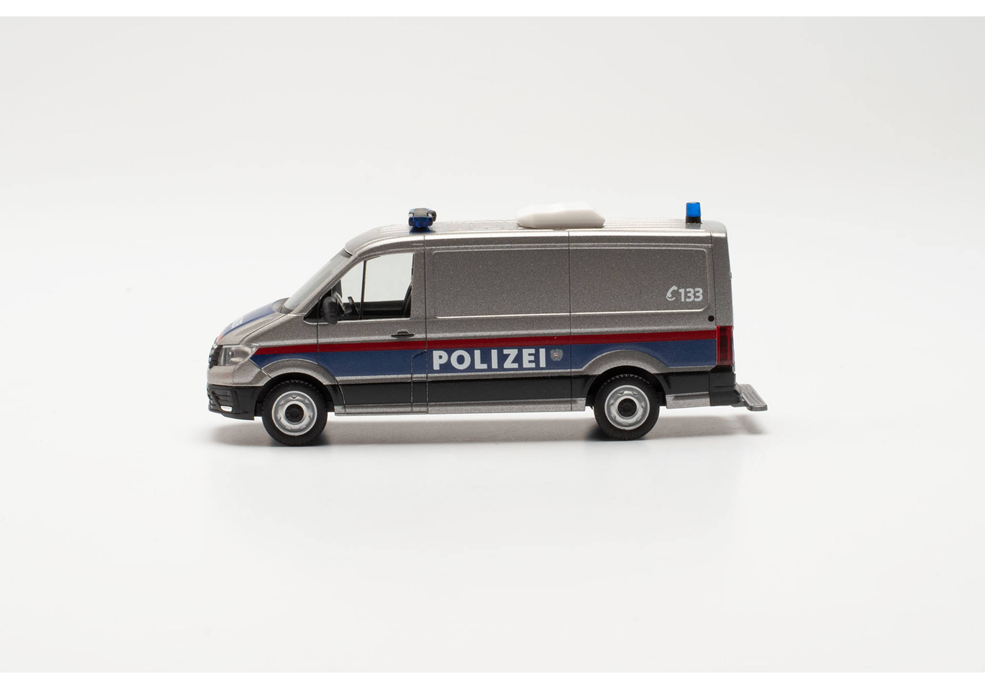 Volkswagen (VW) Crafter Kasten Flachdach "Polizei Österreich, Gefangenentransport"