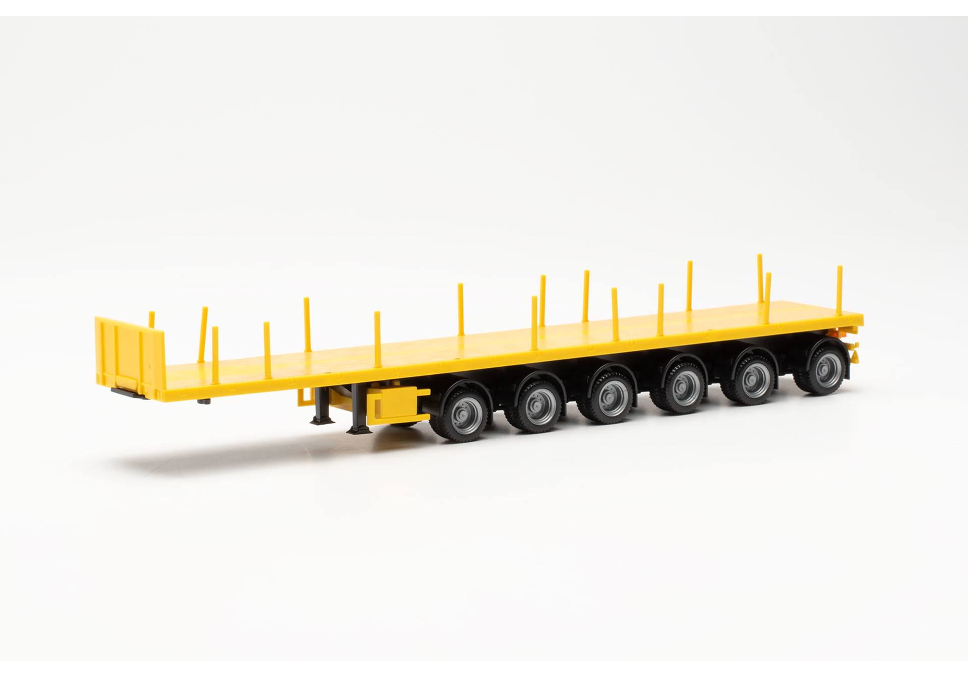 Nooteboom Ballasttrailer, traffic yellow