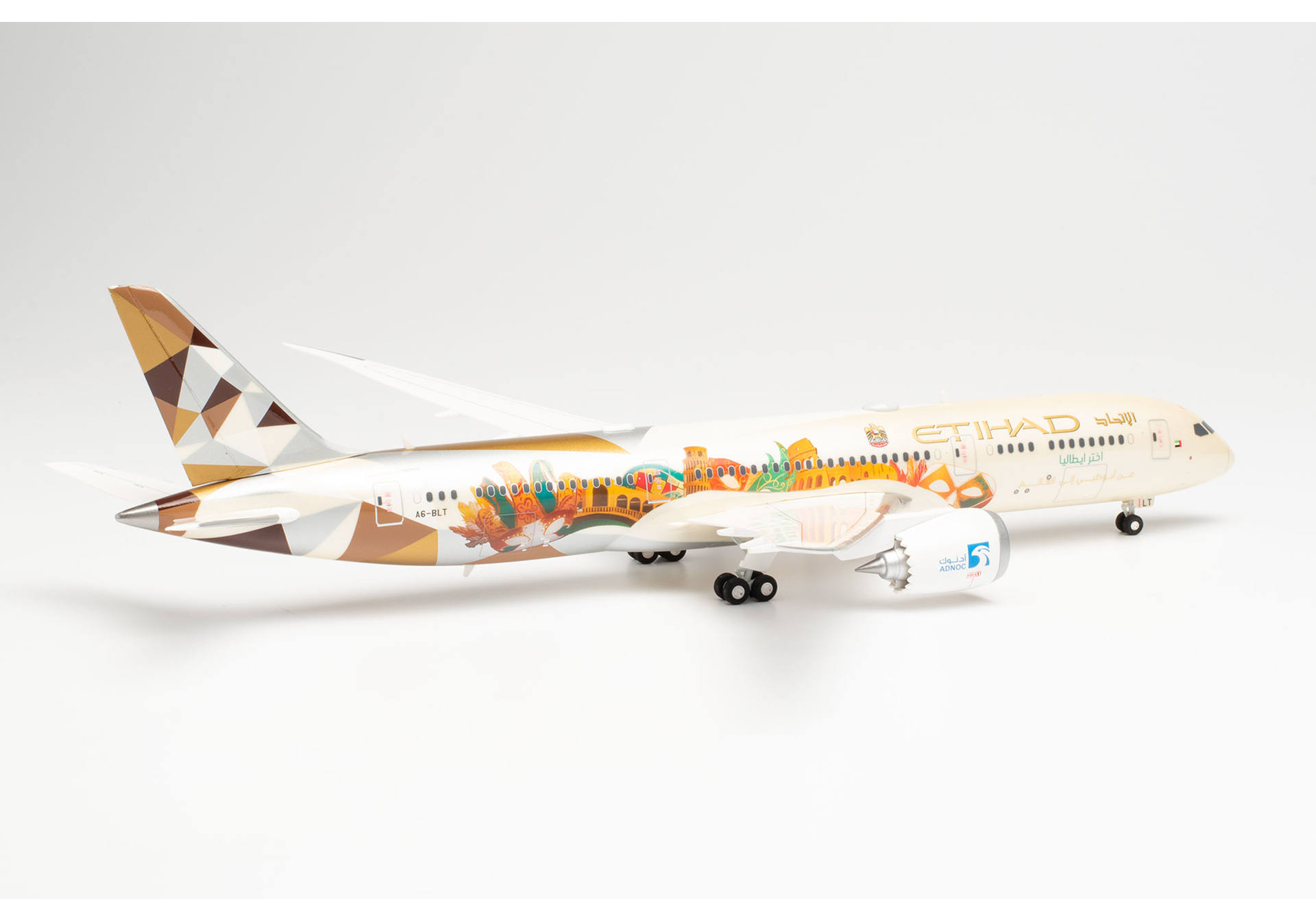 Etihad Boeing 787-9 Dreamliner “Choose Italy” – A6-BLT