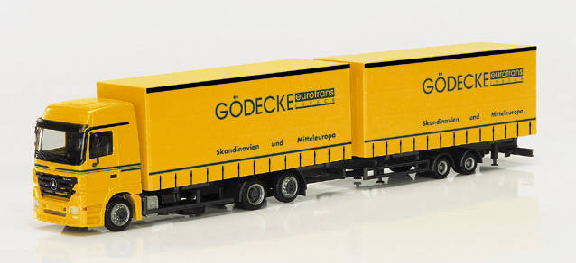 Mercedes-Benz Actros LH bulk volume trailer "Goedecke"