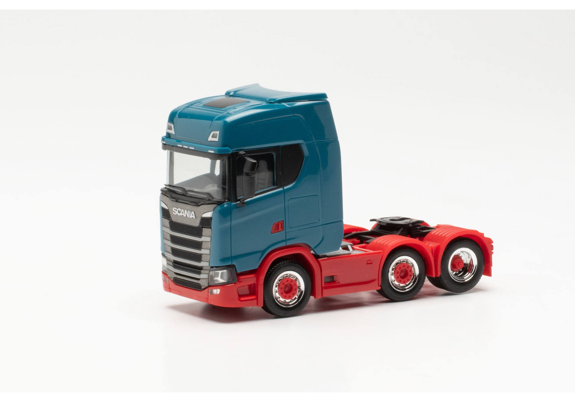 Scania CS 20 HD rigid tractor 3axles, blue