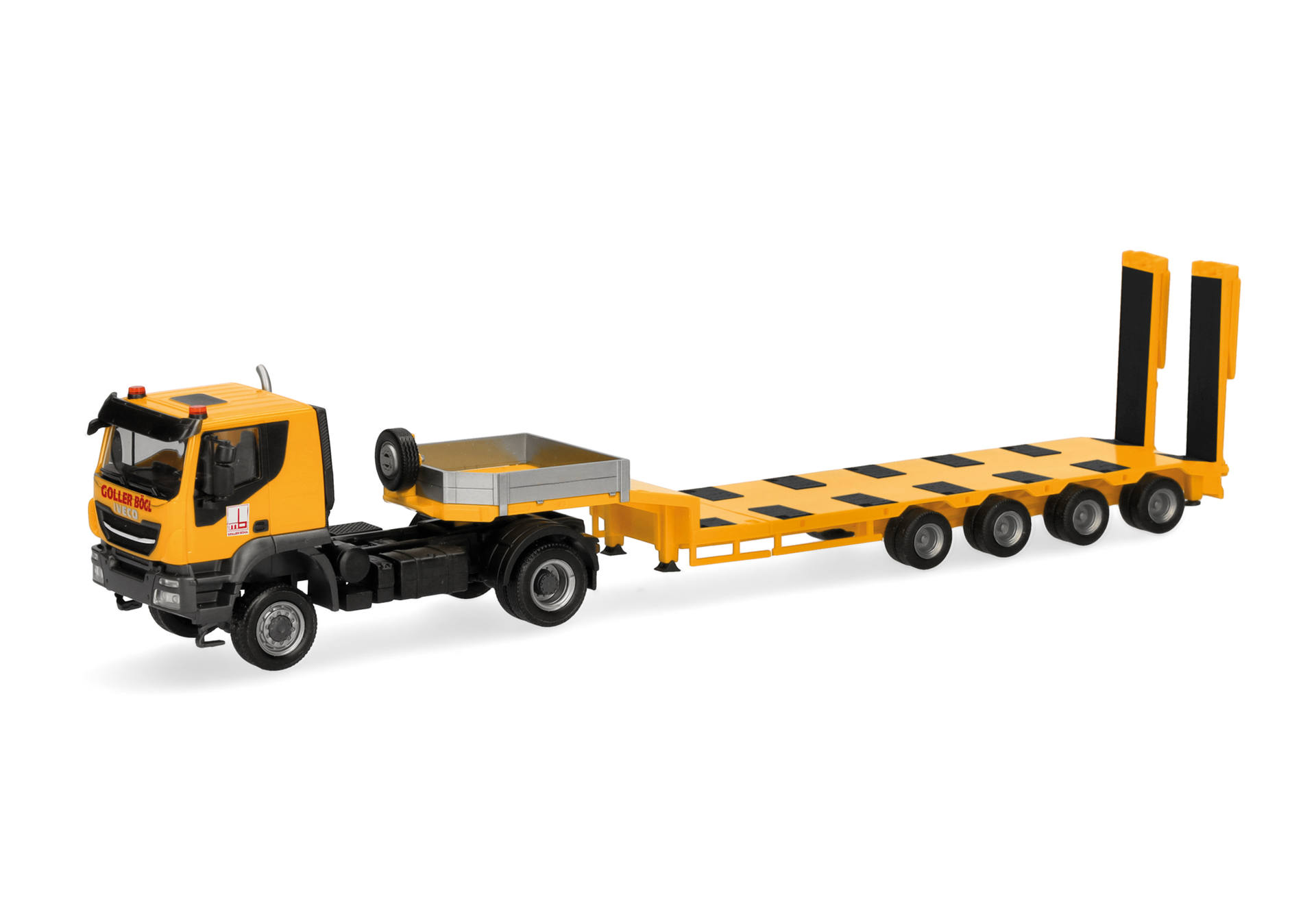 Iveco Trakker Semitieflade-Sattelzug "Goller Bögl" (Italien/Brixen) (I)