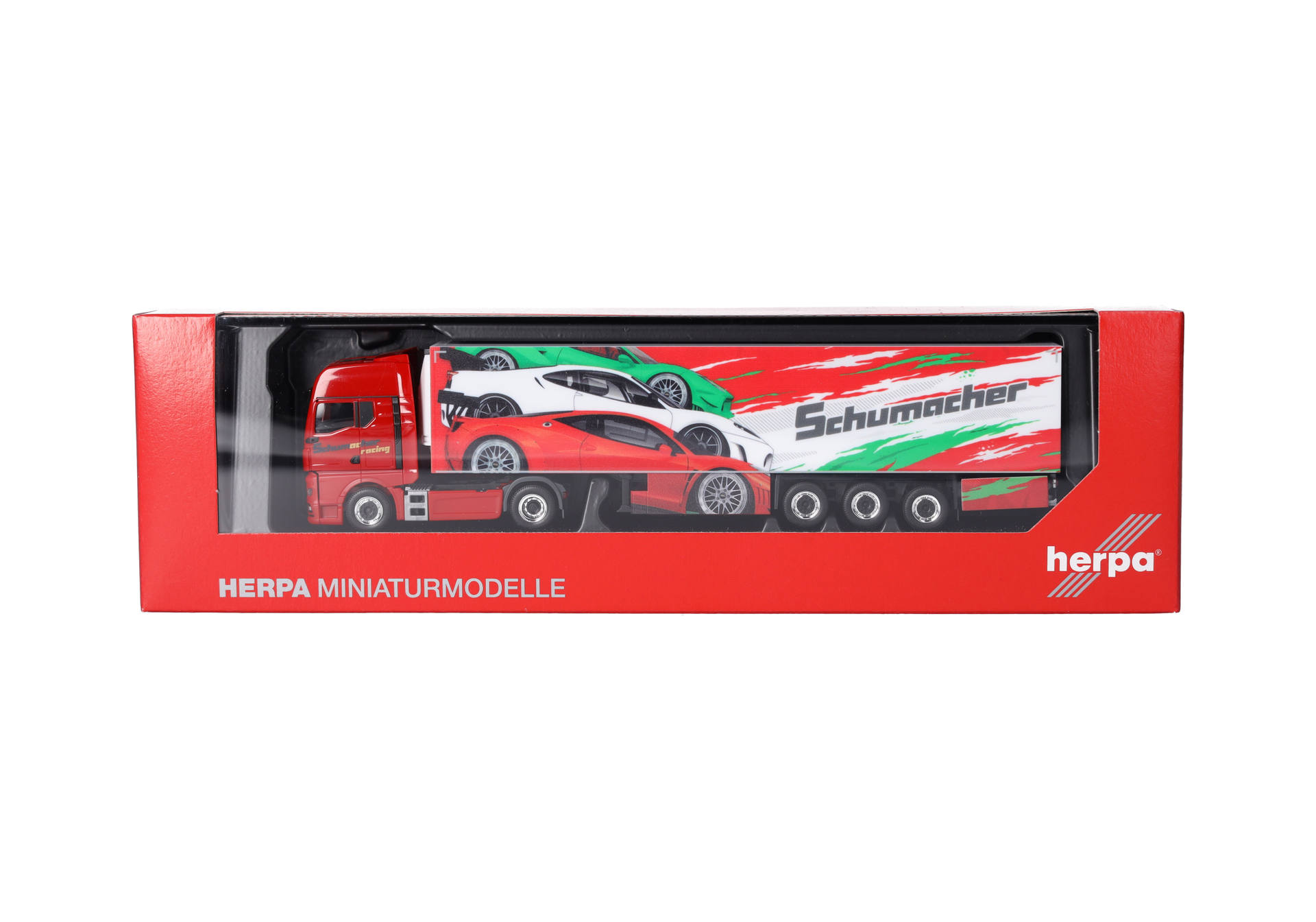 MAN TGX GX Kühlkoffer-Sattelzug "Schumacher"