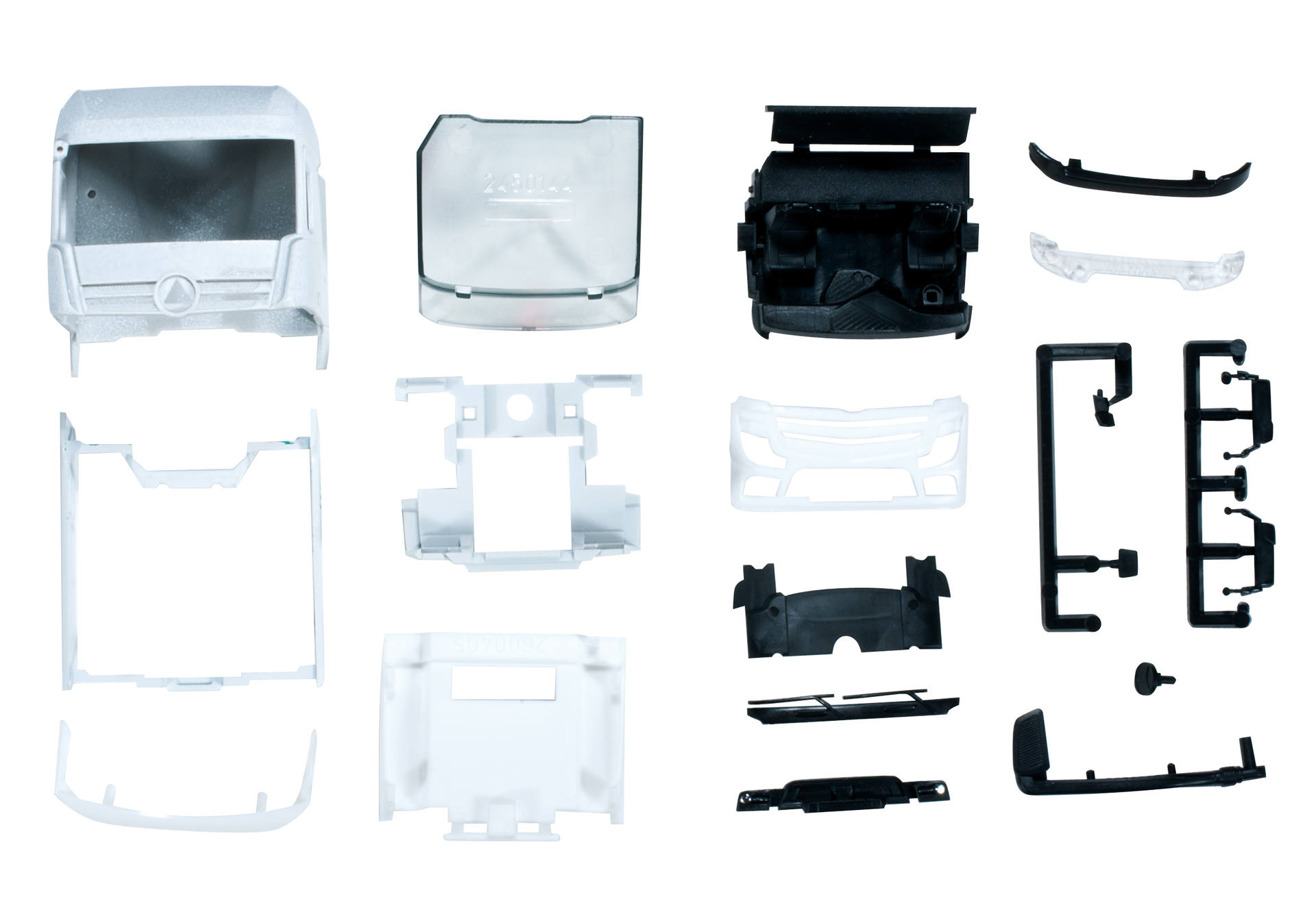 Mercedes-Benz Actros Bigspace drivers cab with deflector chassis fairing. Content: 2 pcs.