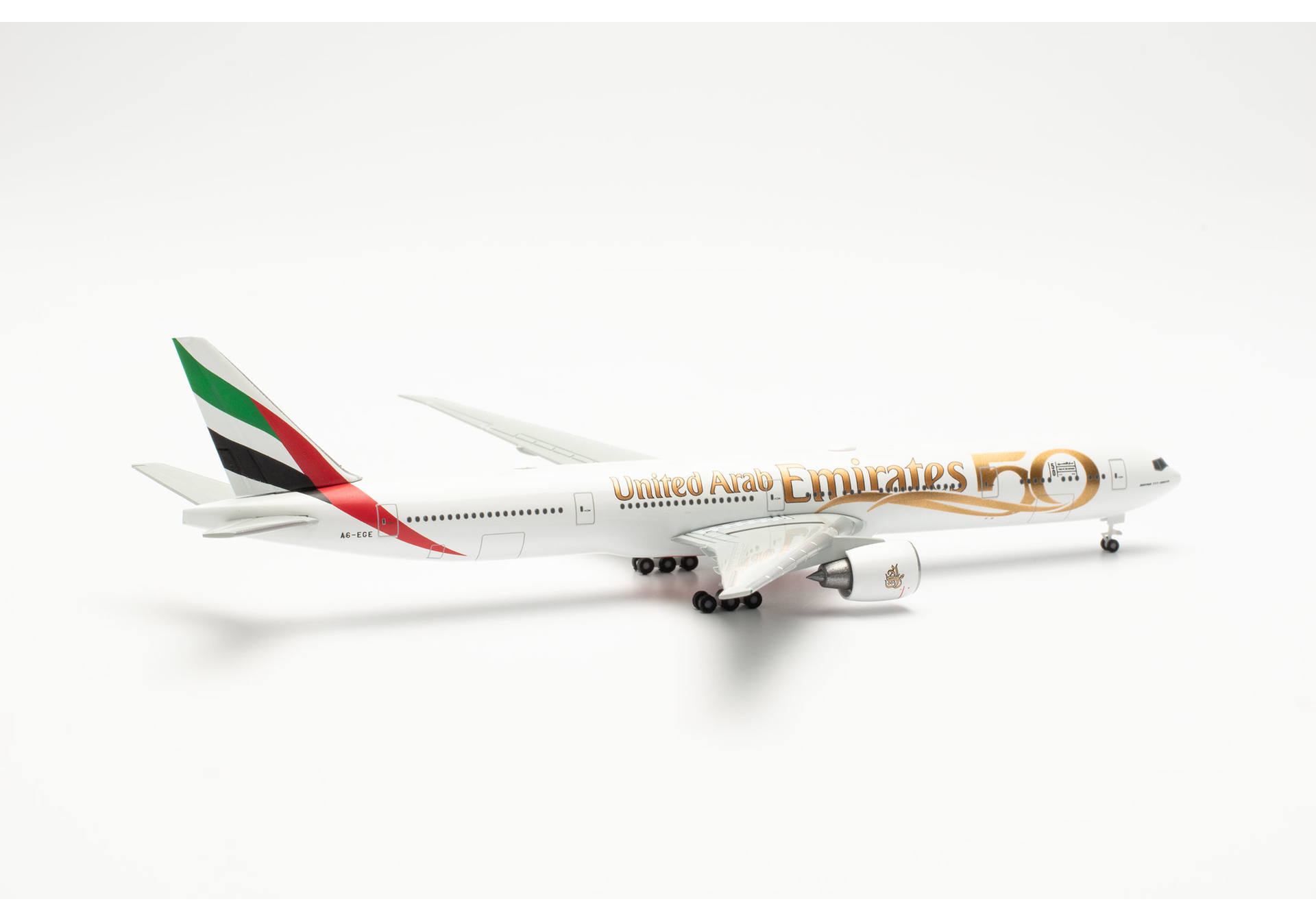 Emirates Boeing 777-300ER - UAE 50th Anniversary – A6-EGE