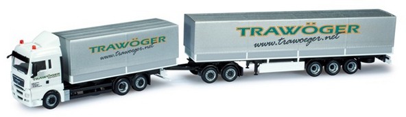 MAN TGX XXL Gigaliner-split plane hanger train 3A/5A