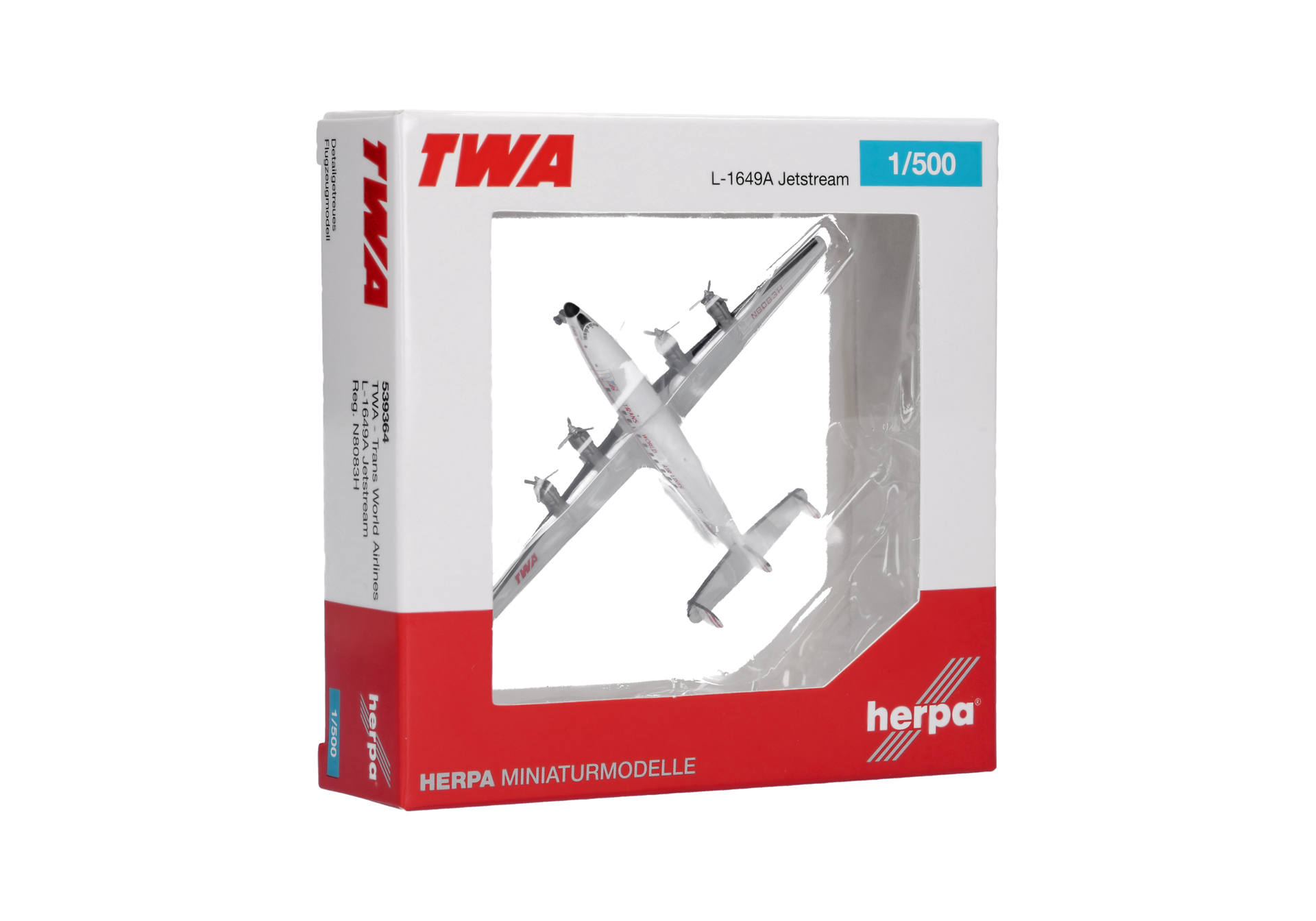 TWA - Trans World Airlines Lockheed L-1649A Jetstream  – N8083H