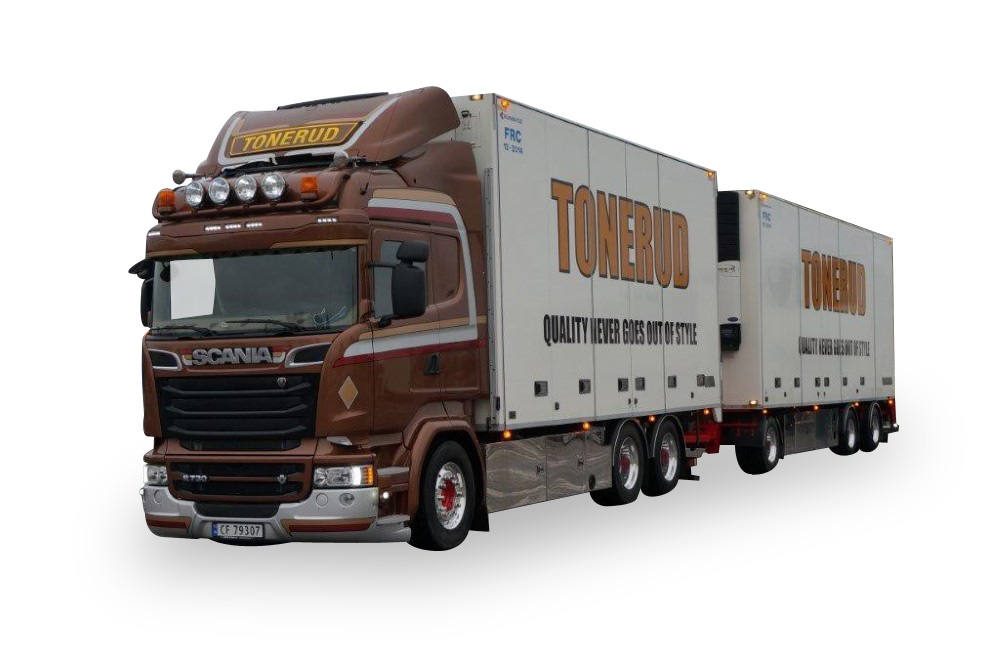 Scania R HL refrigerated trailer "Tonerud"