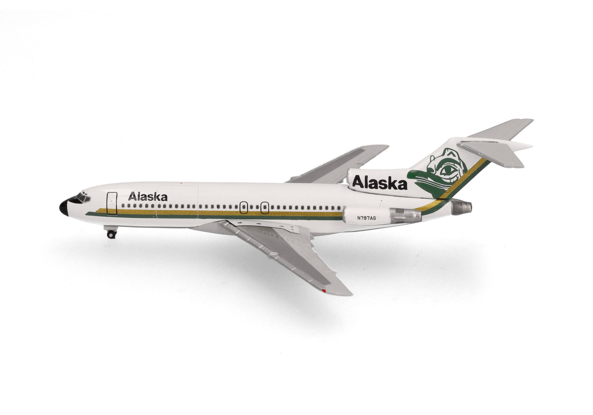 Alaska Airlines Boeing 727-100 - Totem Pole colors